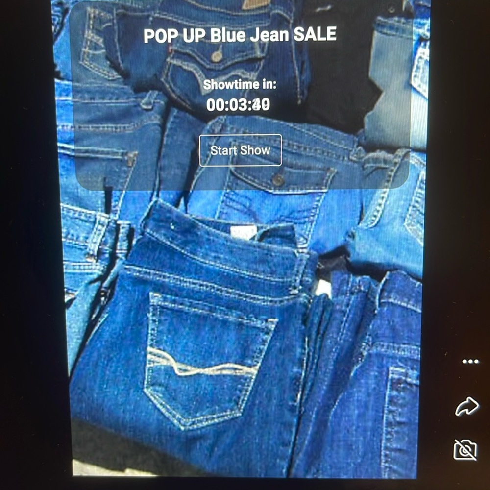 Blue Jean Sale